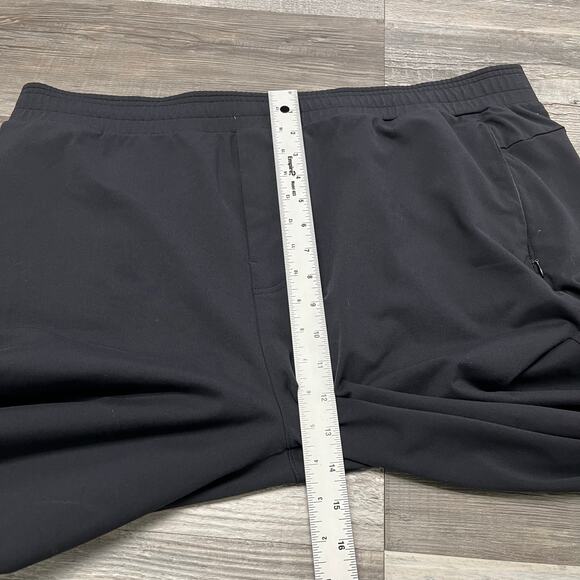 Public Rec Black Mens 40x29 Elastic‎ Waist Zip Pocket Baggy Loose Fit Sweatpants - Picture 7 of 11